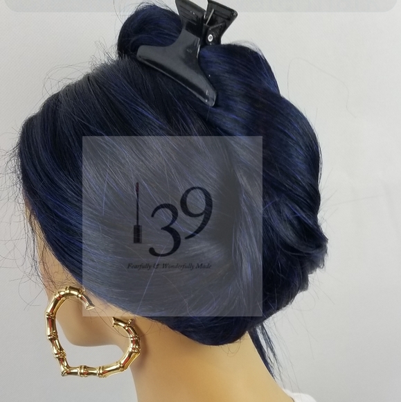 custom made and Colored human hair lace front wig - Picture 3 of 6